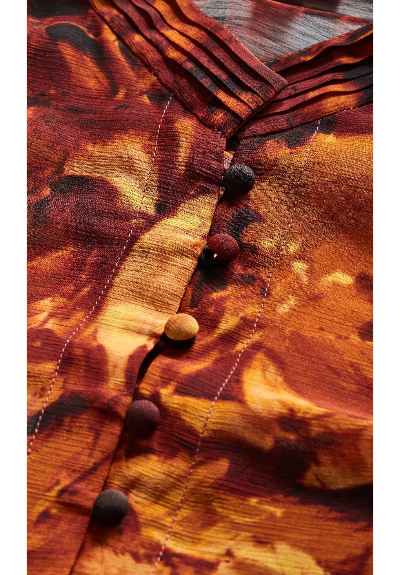 Iris Placement Shirt, BLACK BLOOM, alternate image number 6