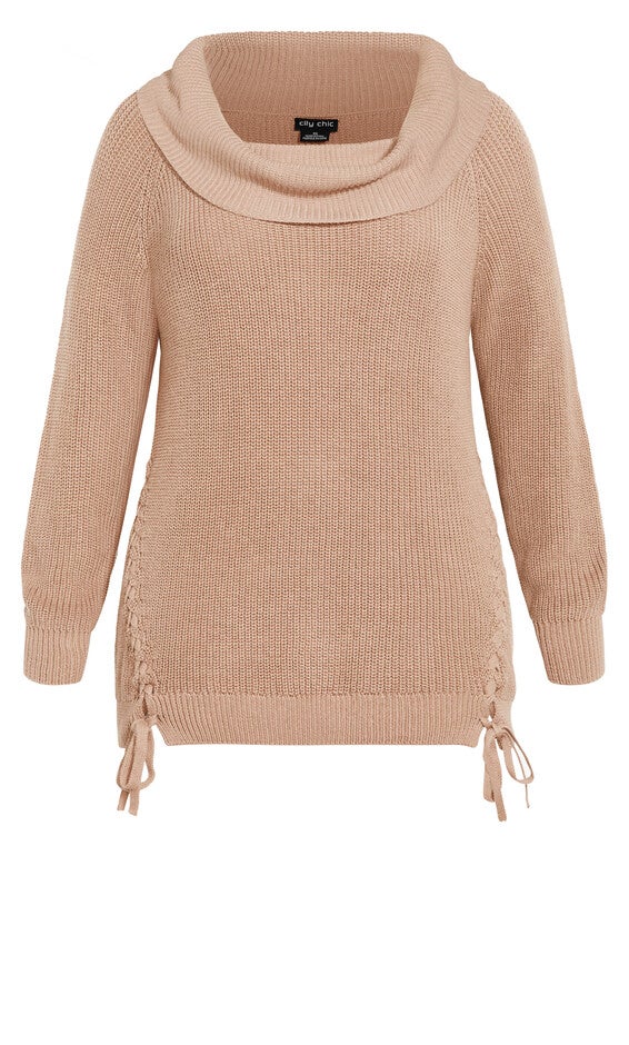 Intertwine Sweater - ginger, BROWN, alternate image number null