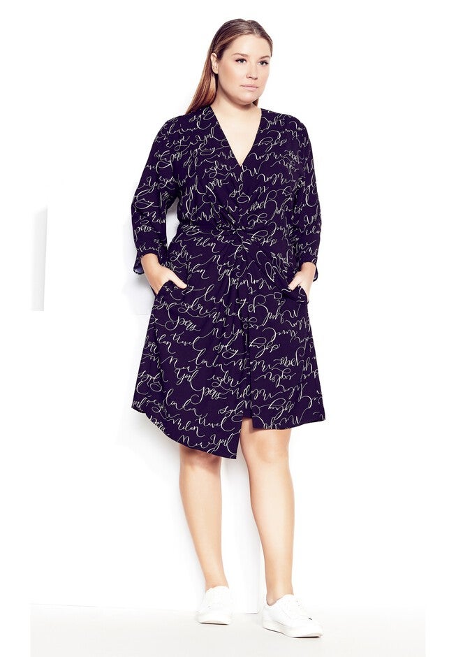 Modern Electric Dress - black, BLACK, hi-res image number 0