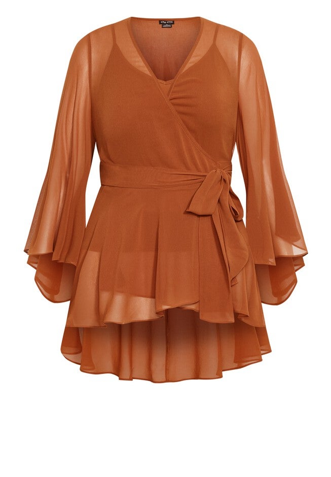 Fleetwood Tunic - ginger, ORANGE, alternate image number 4