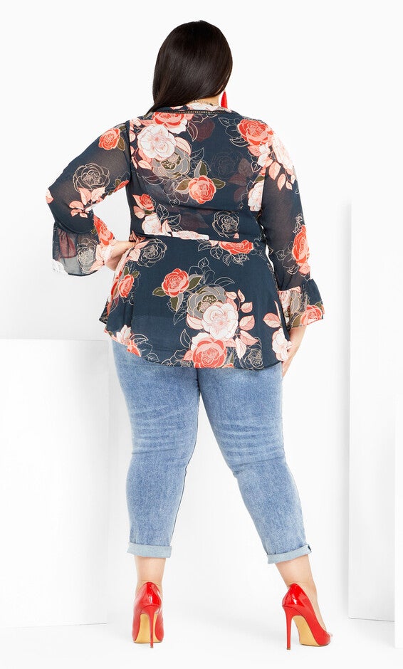 Mya Top - navy, BLUE, alternate image number null