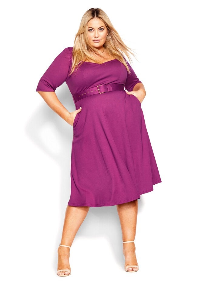 Maeve Dress - magenta, PINK, on-hover image number null