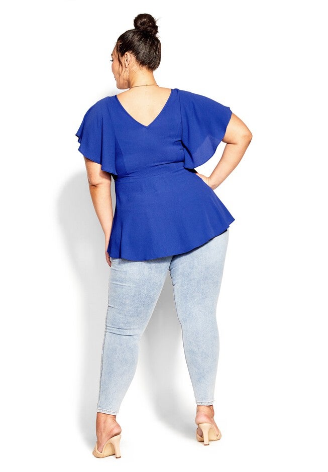 Romantic Mood Top - royal blue, BLUE, alternate image number null