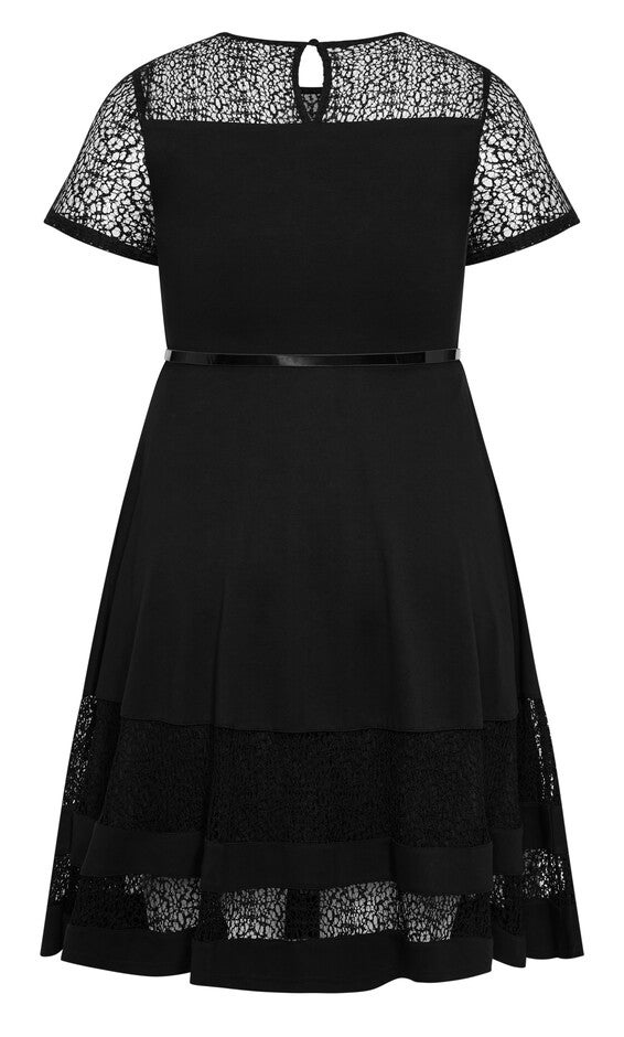 Rylan Dress - black, BLACK, alternate image number null