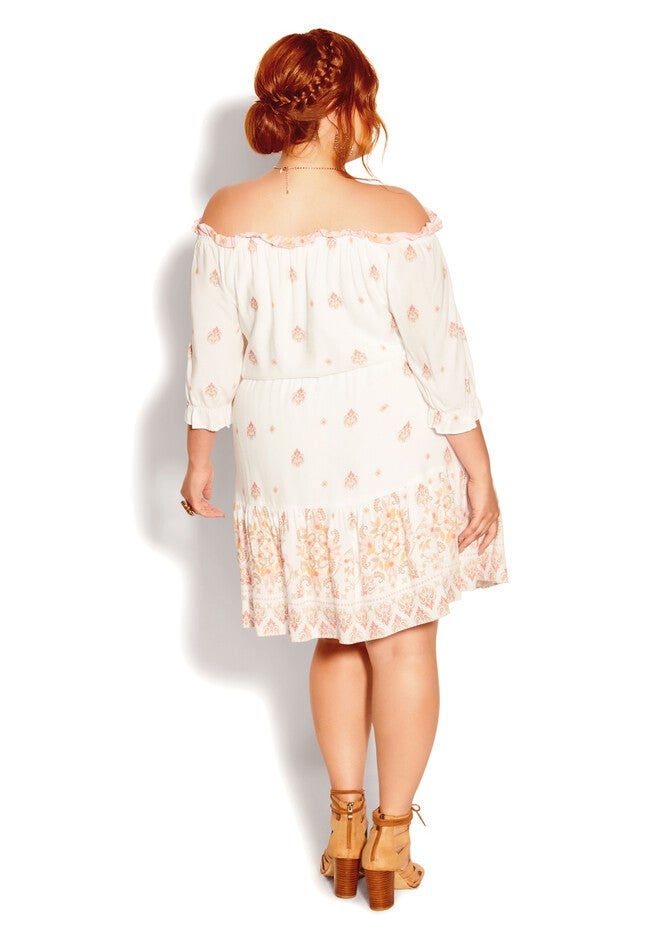 Summer Spirit Dress - ivory, WHITE, alternate image number null