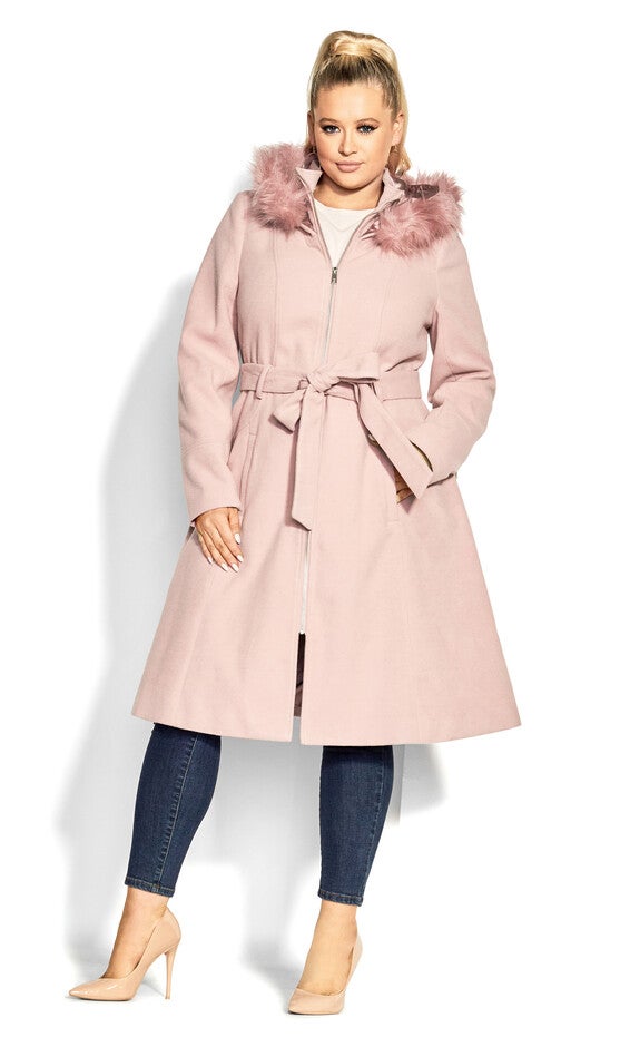 Miss Mysterious Coat - blush, PINK, hi-res image number 0