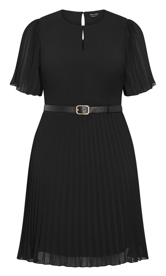 Newberry Street Dress - black, BLACK, alternate image number null
