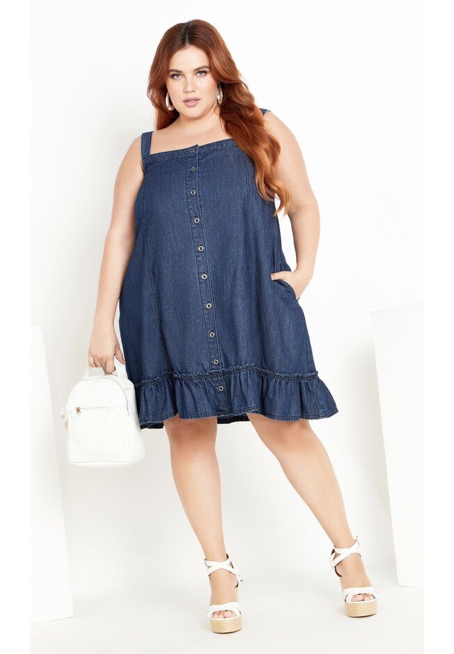 DRESS ISLAND DENIM, BLUE, alternate image number null