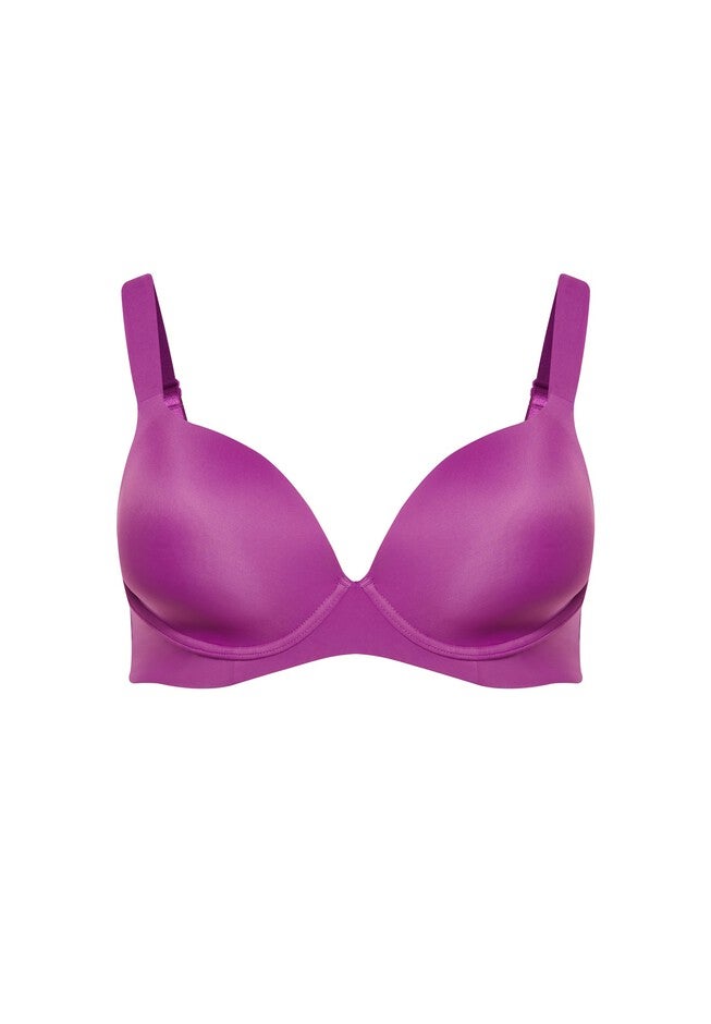 Fashion Plunge Bra, SPARKLING GRAPE, alternate image number 2