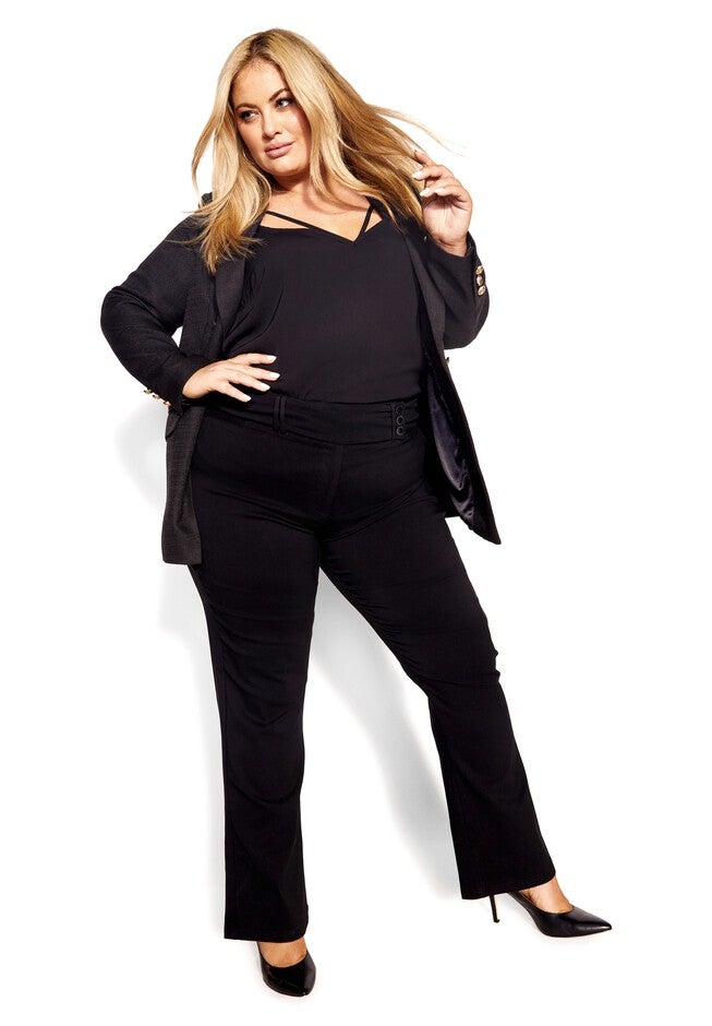 Smart Bengaline Pant - black, BLACK, alternate image number 6