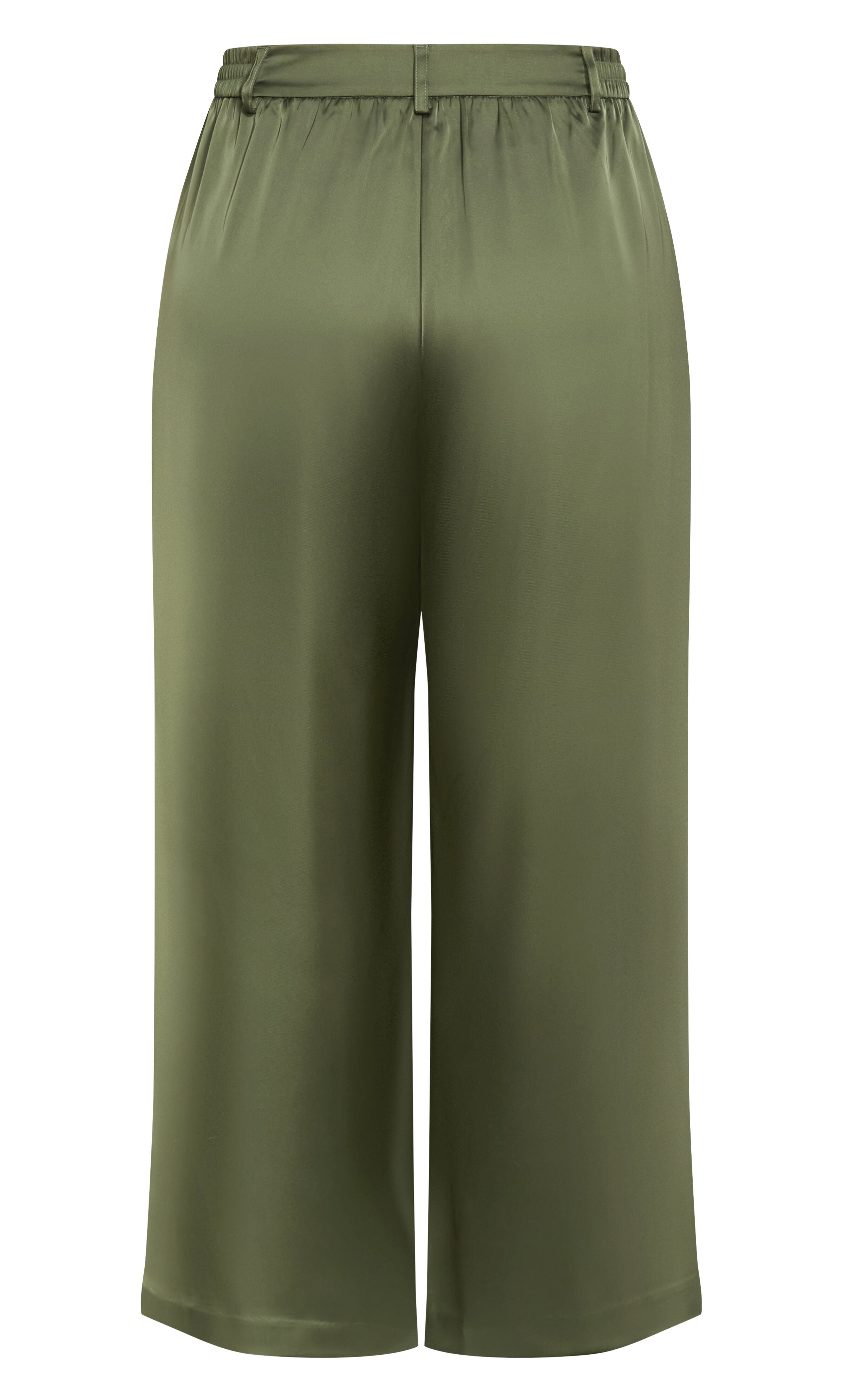 Rylie Satin Palazzo Pant, GREEN, alternate image number 6