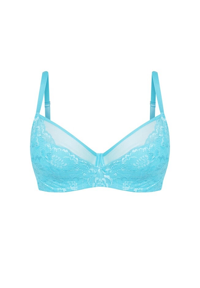 Duet Demi Underwire Bra - turquoise, BLUE, alternate image number 2