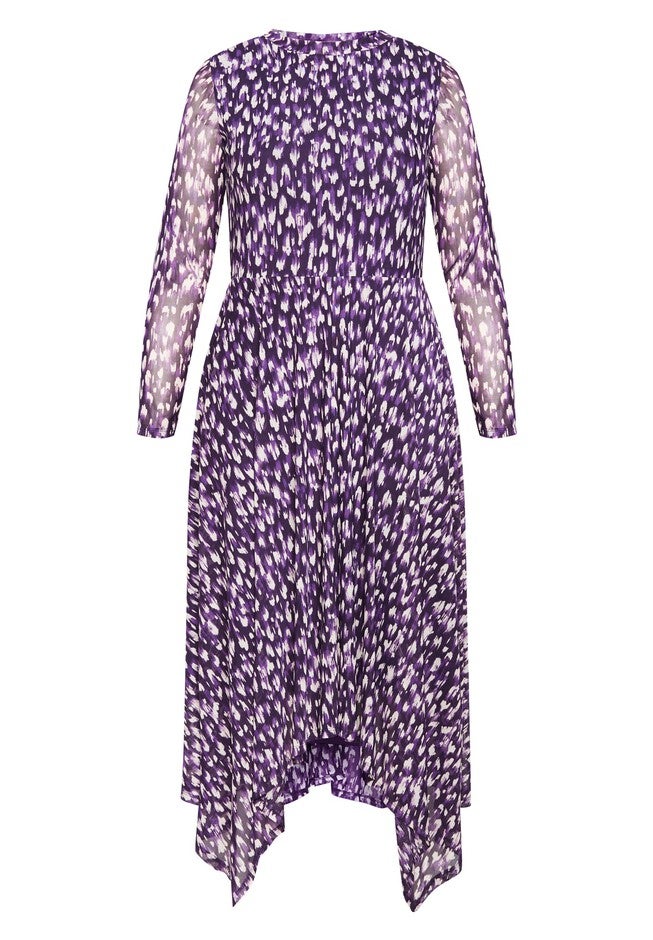 Mere Mesh Dress, VELVET OMBRE SPOT, alternate image number null