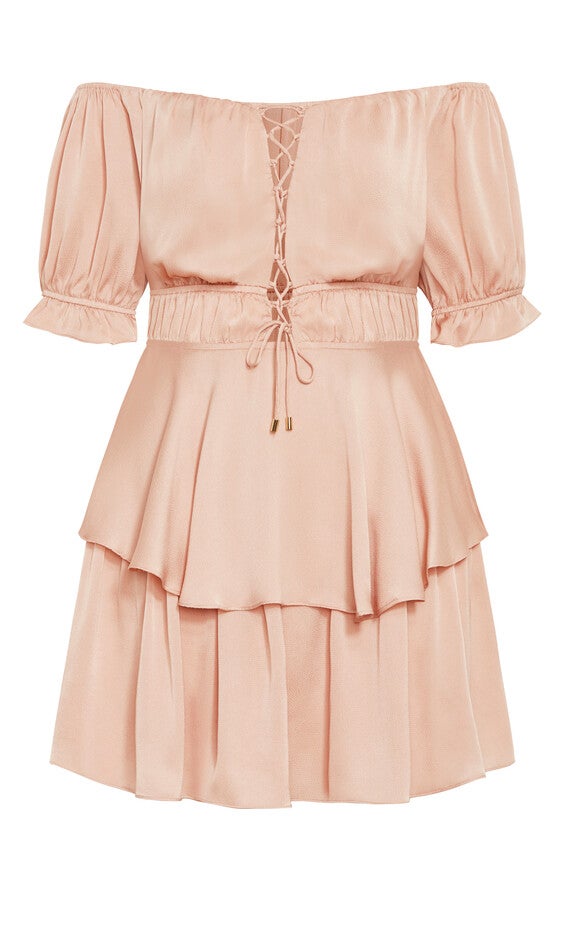 Nia Dress - rose gold, PINK, alternate image number null