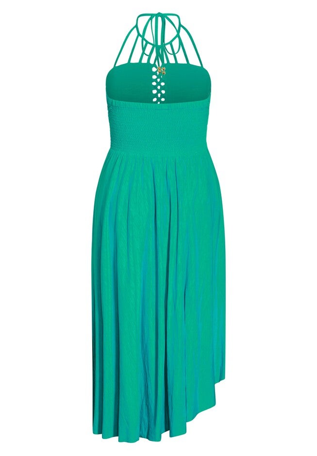 Plait Detail Maxi Dress - ocean, BLUE, alternate image number null