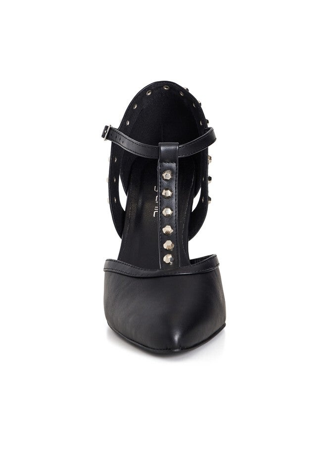 WIDE FIT Sarah Strap Heel - black, BLACK, alternate image number null