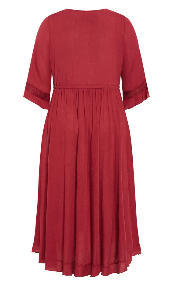 Cadence Dress - shiraz, RED, alternate image number null