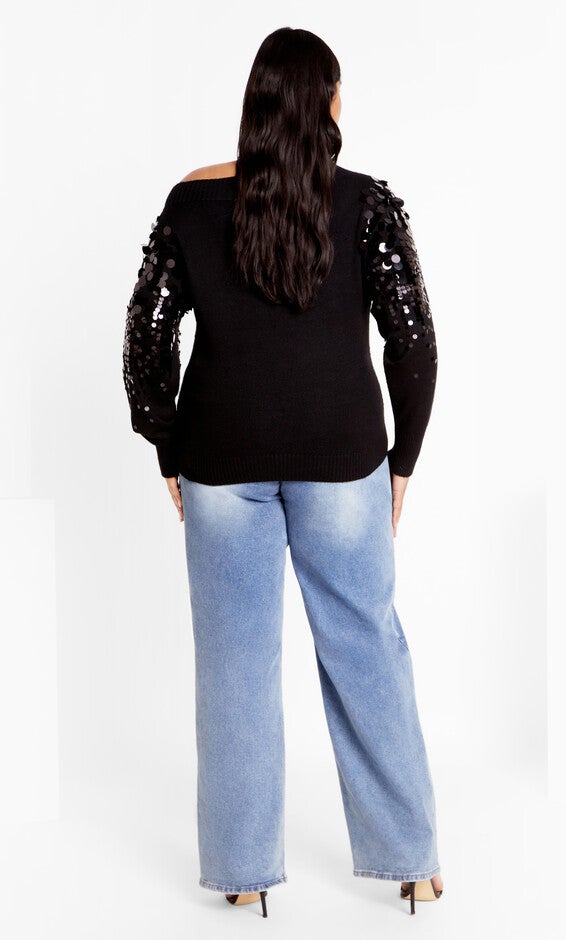 Braylin Sweater - black, BLACK, alternate image number 2