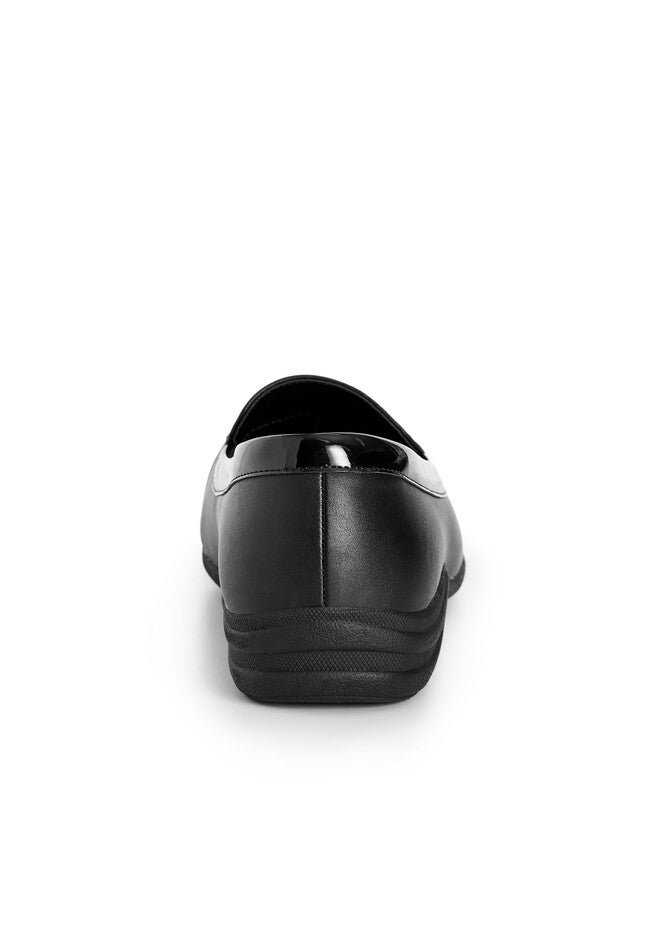 Azalea Comfort Flat, BLACK, alternate image number 2