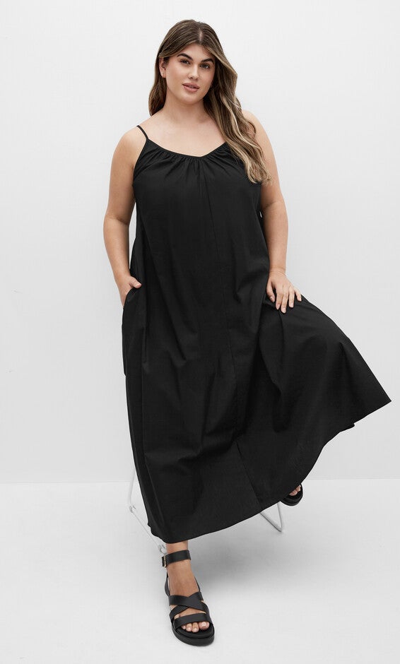 Maci Maxi Dress - black, BLACK, hi-res image number null