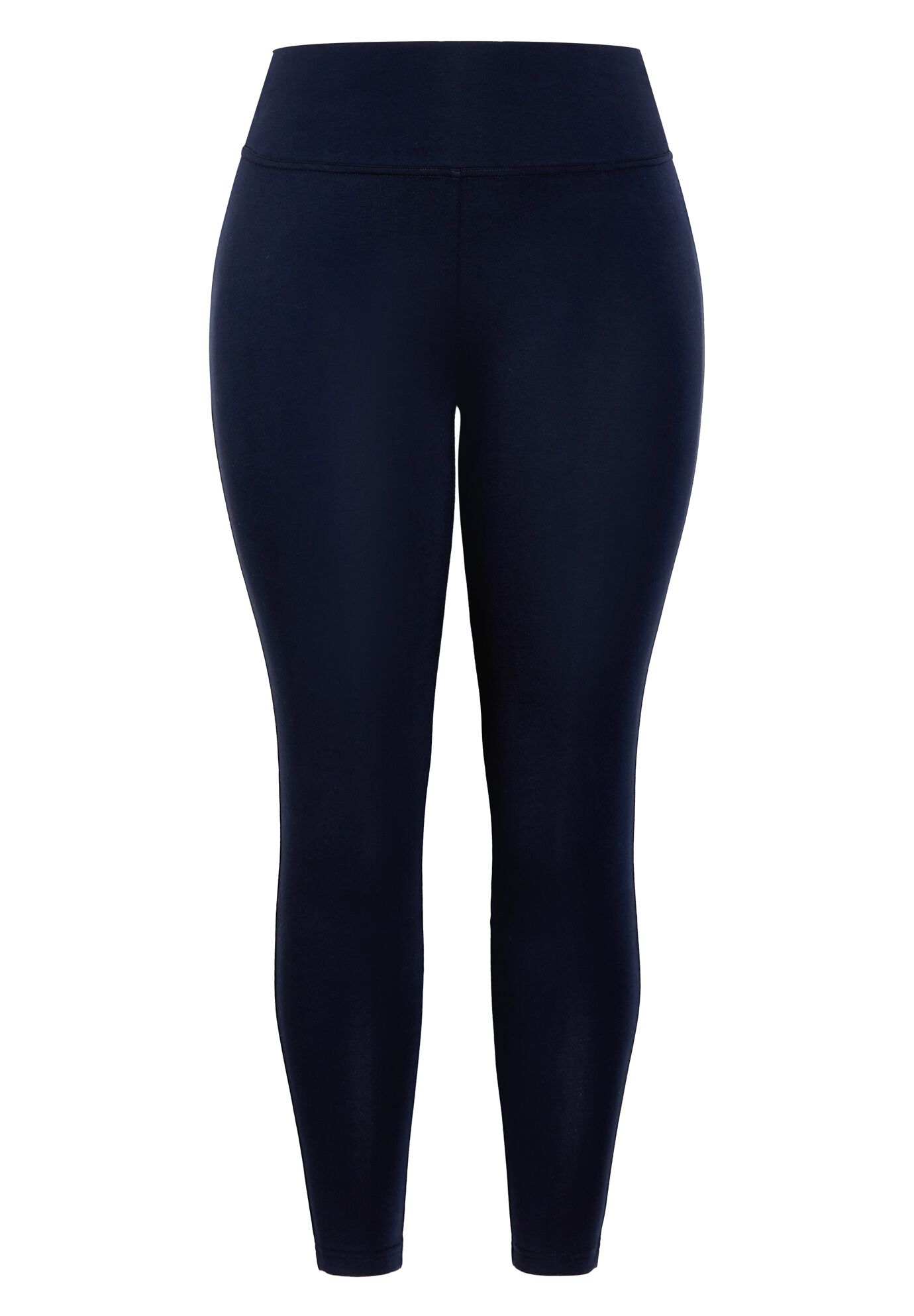 Pima Cotton Pants, NAVY, alternate image number 3