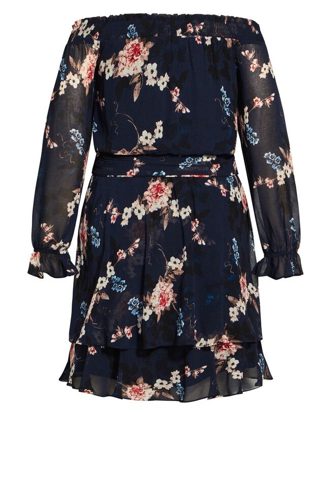 Odette Dress - navy, BLUE, alternate image number null