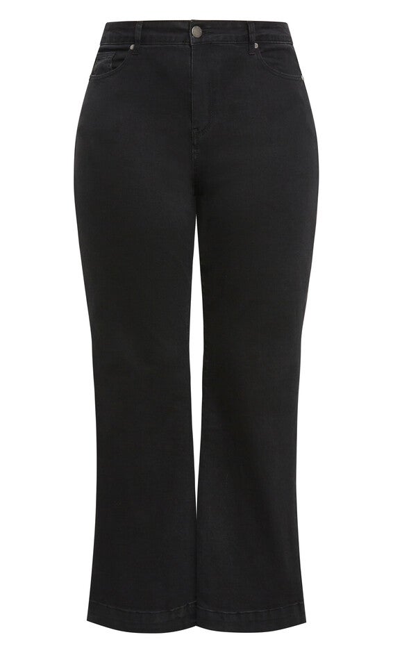 Harley Fletcher Jean - black wash, BLACK, alternate image number null