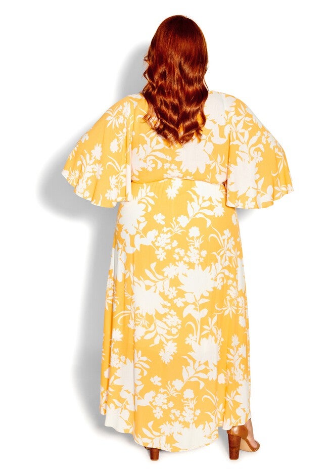 Abigail Maxi Dress - sunshine, YELLOW, alternate image number 2
