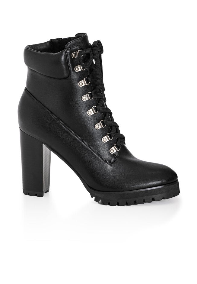WIDE FIT Watson Ankle Boot - black, BLACK, hi-res image number null