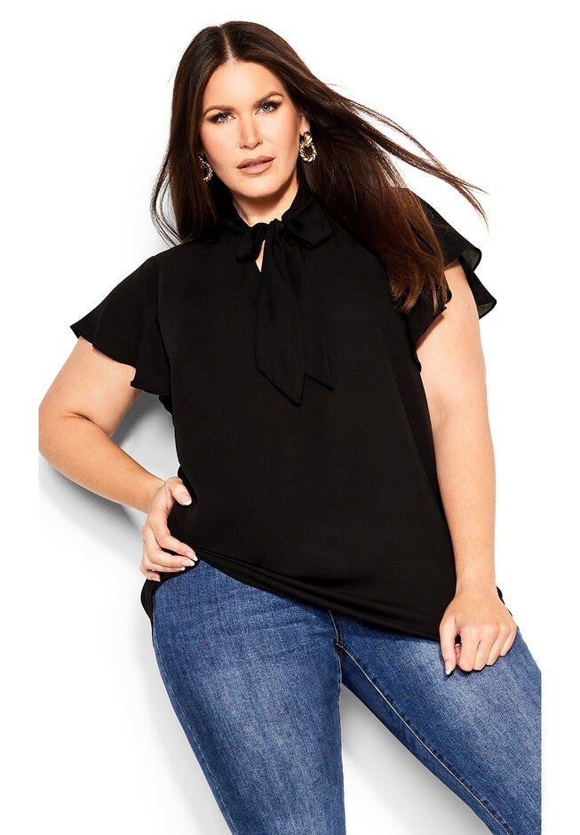 Aria Top - black, BLACK, hi-res image number 0