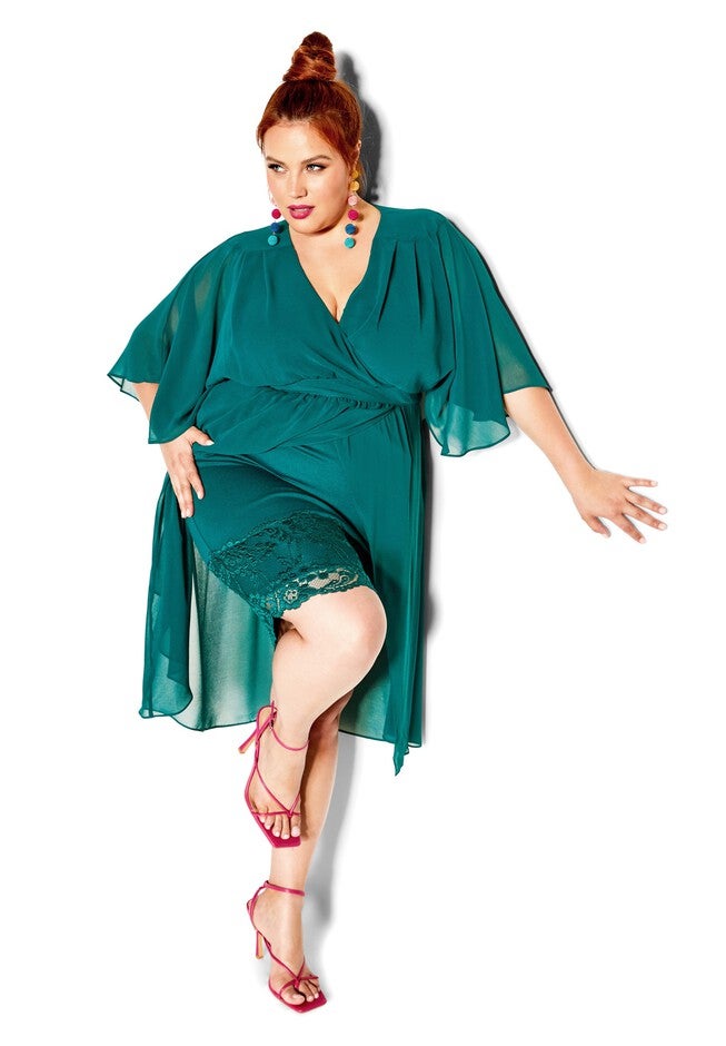 Love Affair Dress - alpine, GREEN, hi-res image number 0