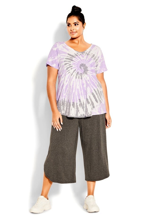 Miya Tie Dye Top, LILAC, hi-res image number 0