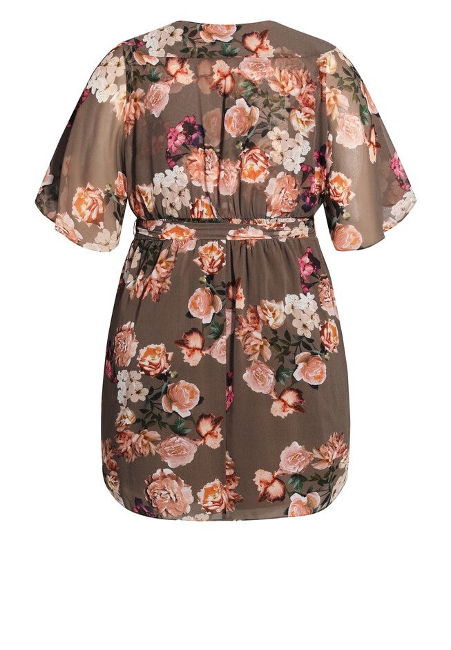 Brooke Dress - cocoa, BROWN, alternate image number 3