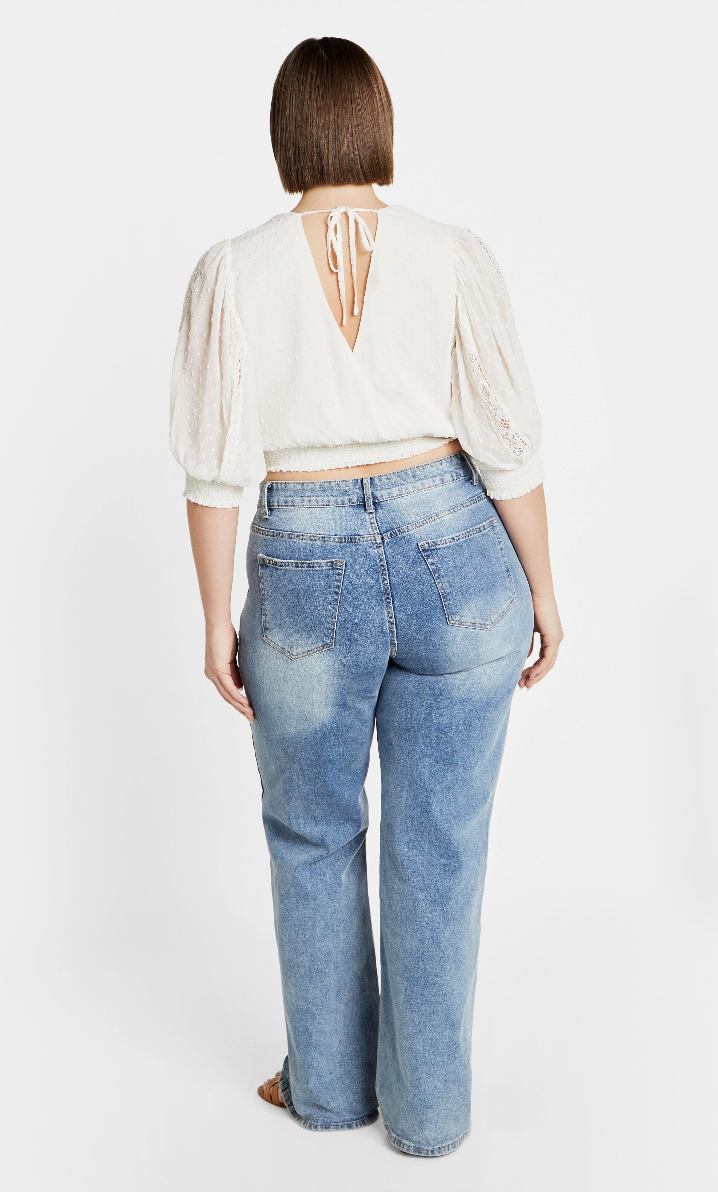 Dee Top - ivory, WHITE, alternate image number 2