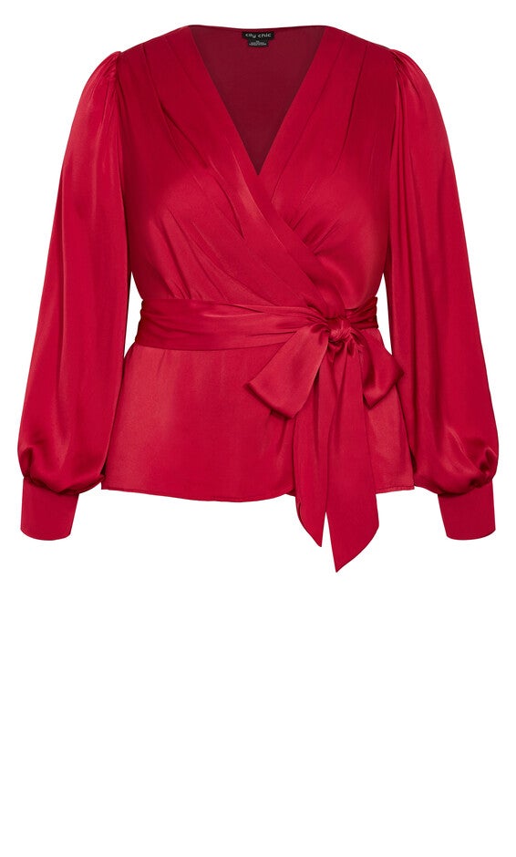 Opulent Top - cherry, RED, alternate image number 5