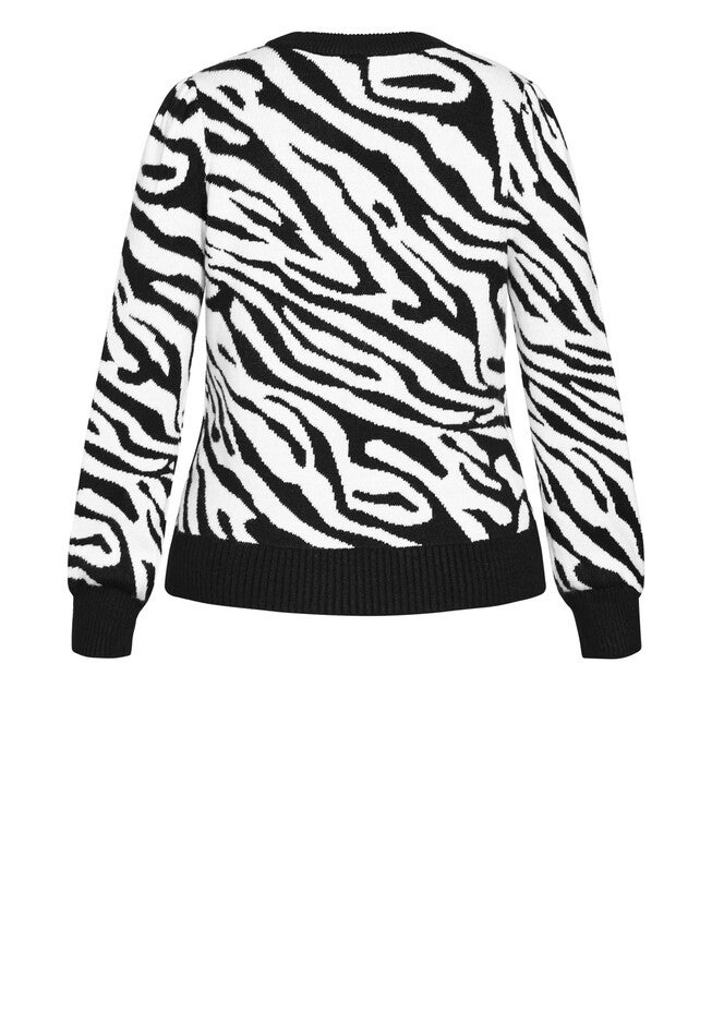 Tiger Love Sweater - black, BLACK, alternate image number 4