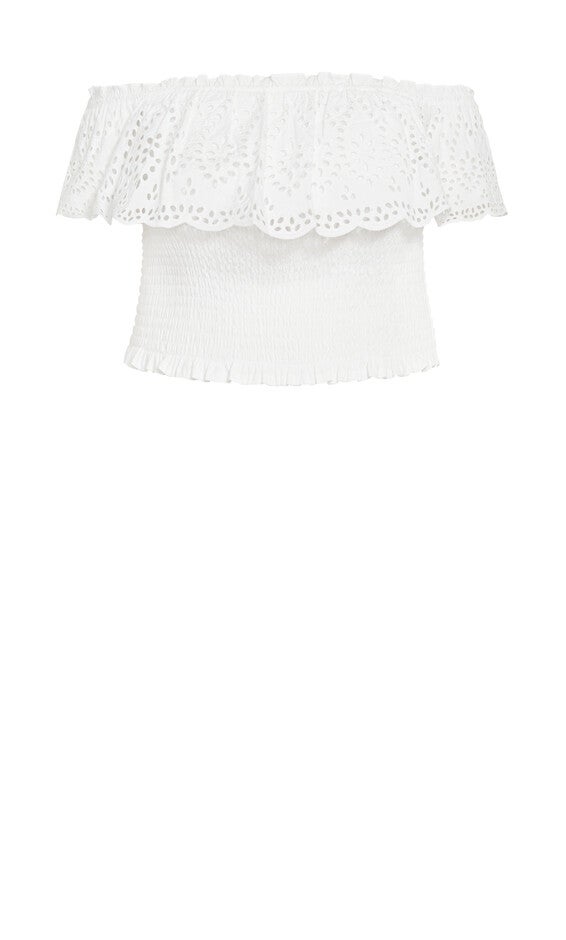 Jayde Top - ivory, IVORY, alternate image number null