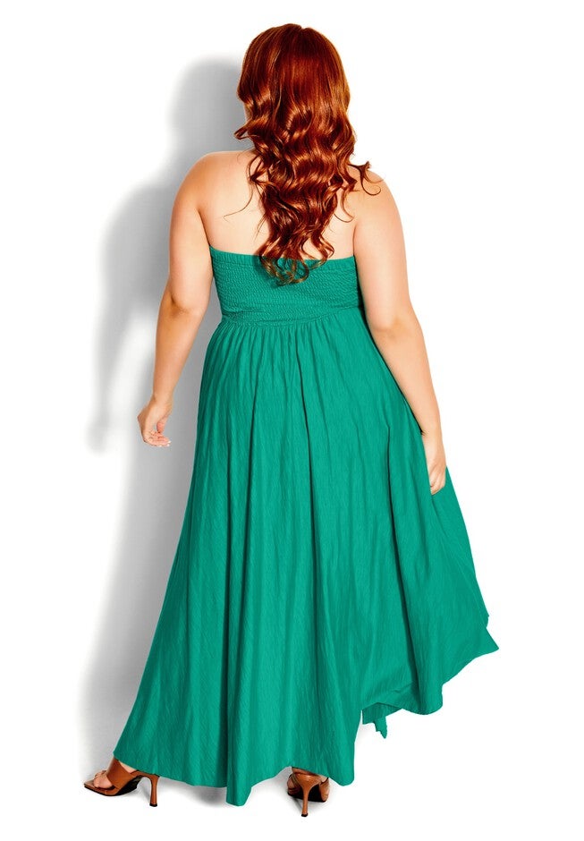 Plait Detail Maxi Dress - ocean, BLUE, alternate image number null