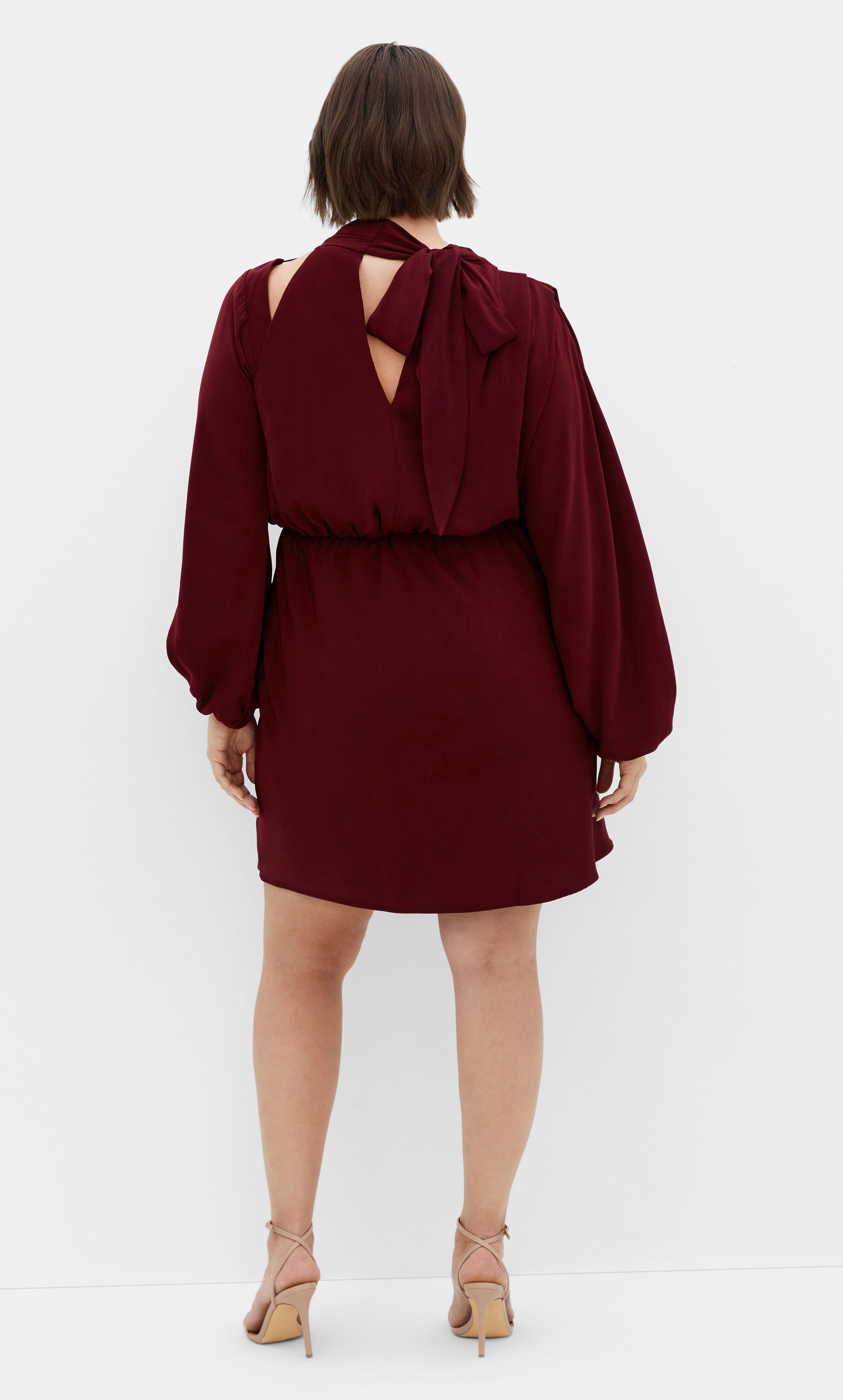 Jaylee Mini Dress - plum, PURPLE, alternate image number 1