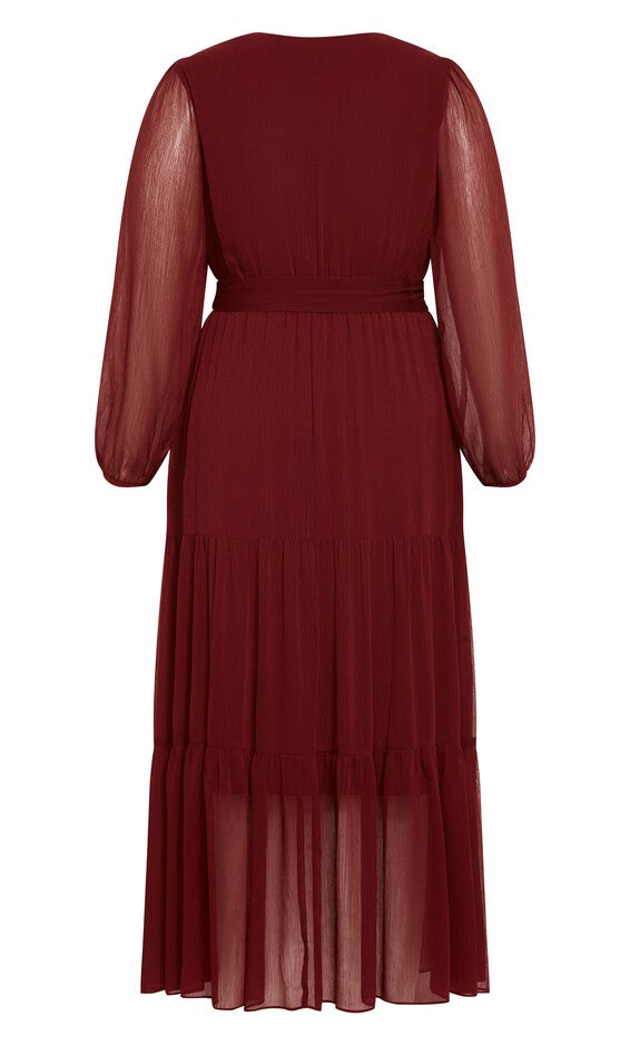 Xander Maxi Dress - cabernet, CABERNET, alternate image number null