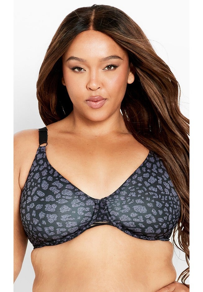 Smooth Back Print Bra, BABY, hi-res image number 0