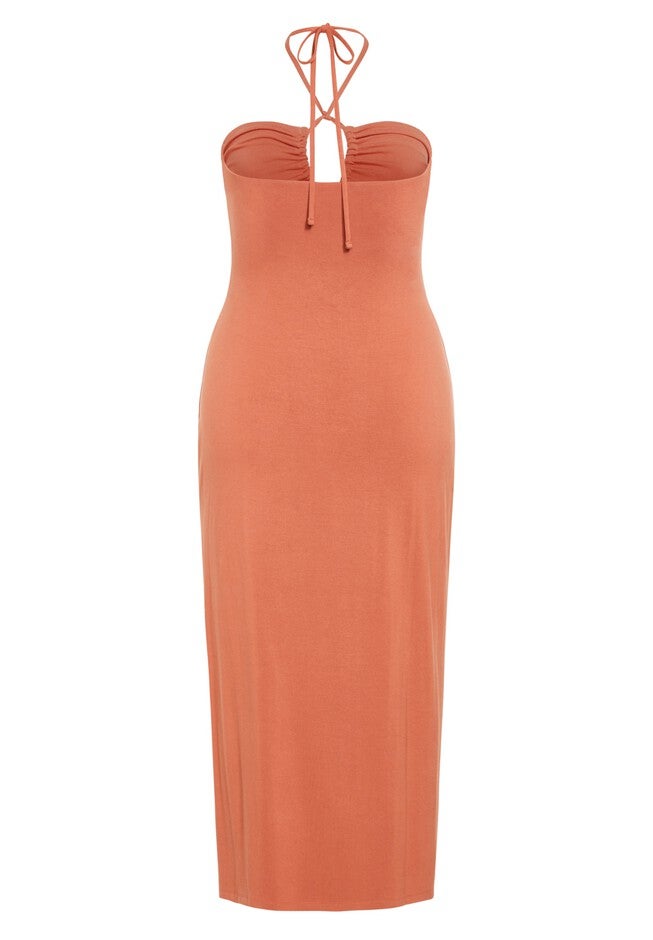 Miley Maxi Dress - tan, BROWN, alternate image number null