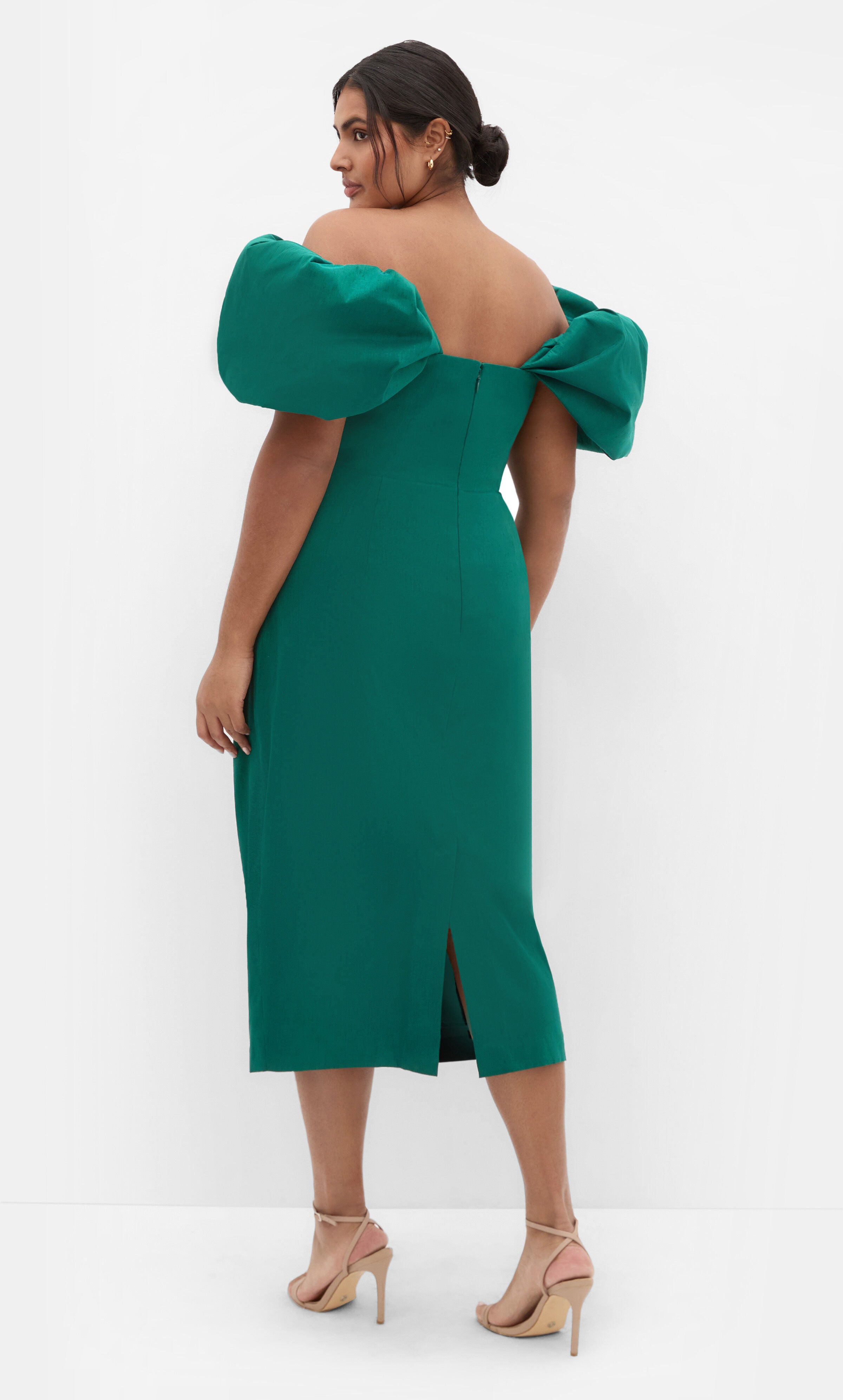 Elyse Dress - bright green, GREEN, alternate image number 2