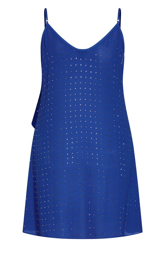 Hi Lo Shine Cami - lapis, BLUE, alternate image number null