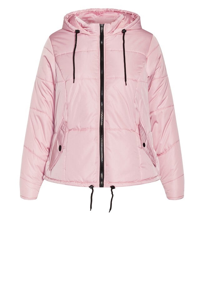 Streetwise Puffer Jacket - peony, PINK, alternate image number 4