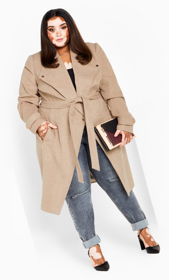 Isabella Coat - buff, BUFF, hi-res image number null