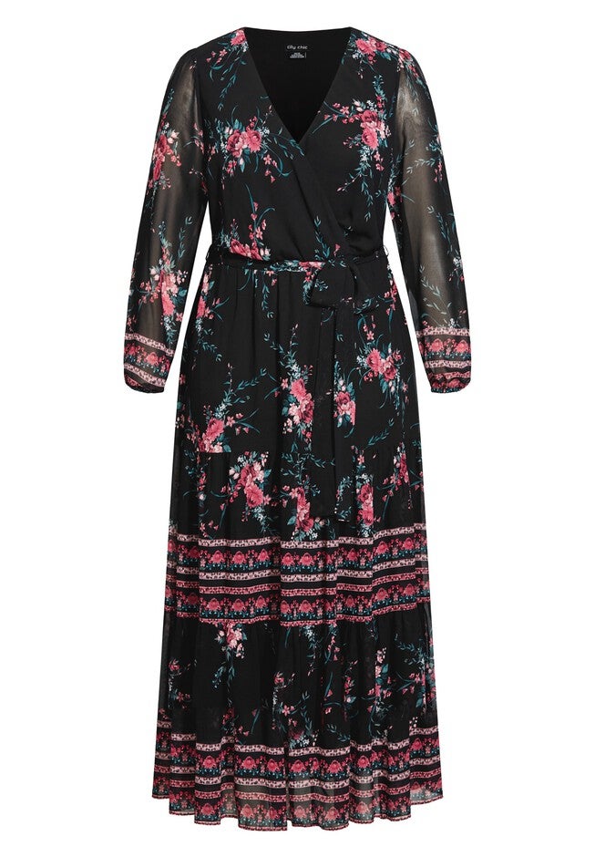 Pippa Maxi Dress - black, BLACK, alternate image number null