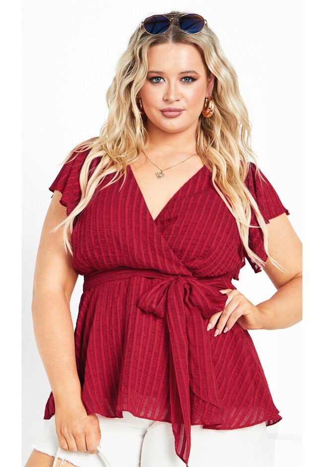 Evoke Top - love red, RED, hi-res image number null