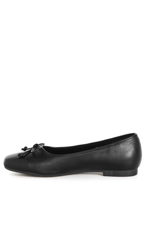 WIDE FIT Ella Ballet Flat - black, BLACK, alternate image number null