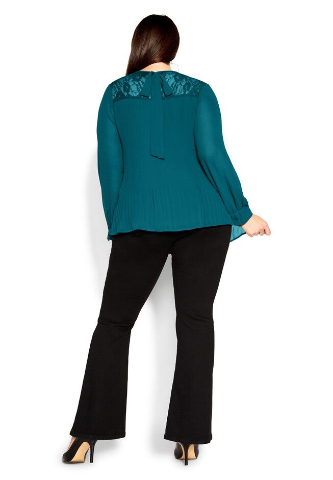Lust After Top - teal, GREEN, alternate image number null